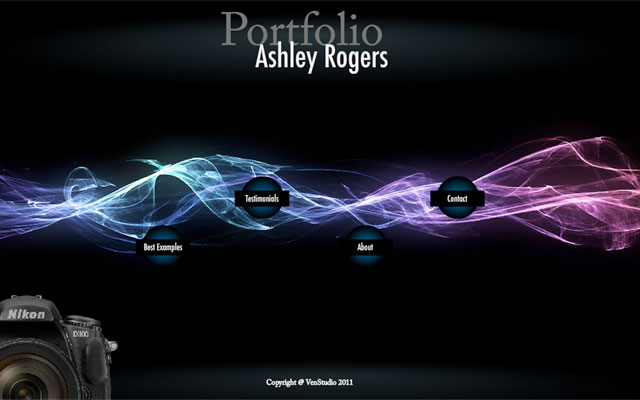 Ashley Rogers Portfolio redesign